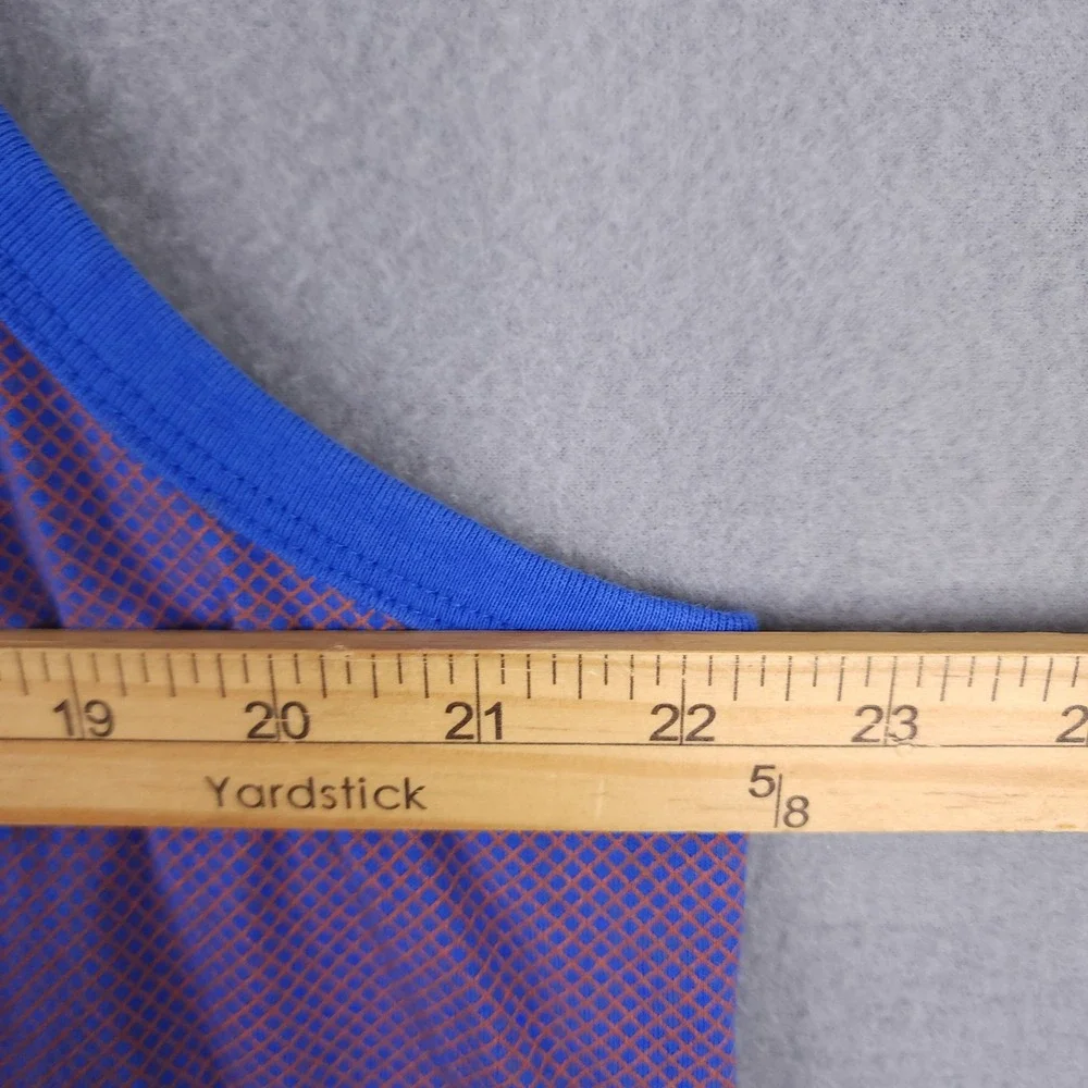 Nike Tank Top Mens XXL Purple Blue‎ Athletic Cut Graphic Sleeveless Streetwear